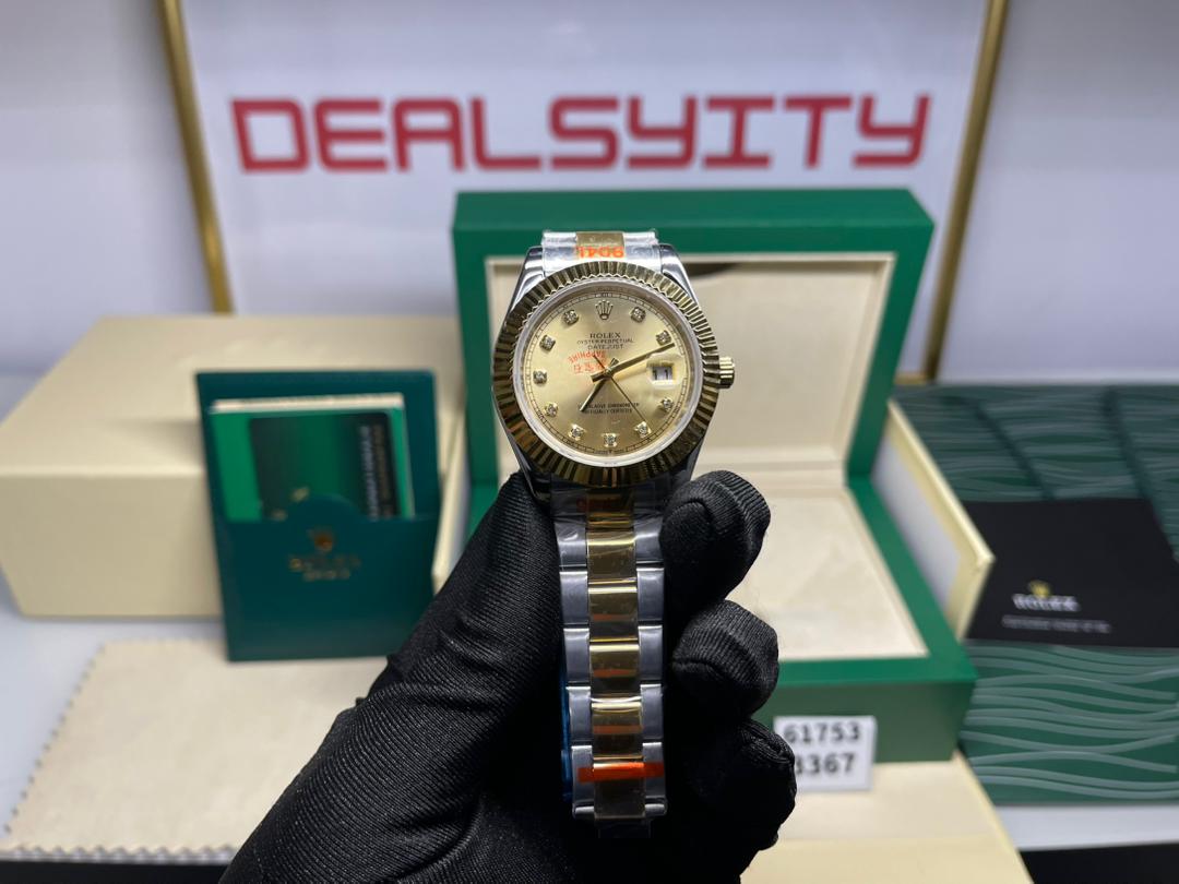 Rolex Datejust II 41mm Gold Dial 116333