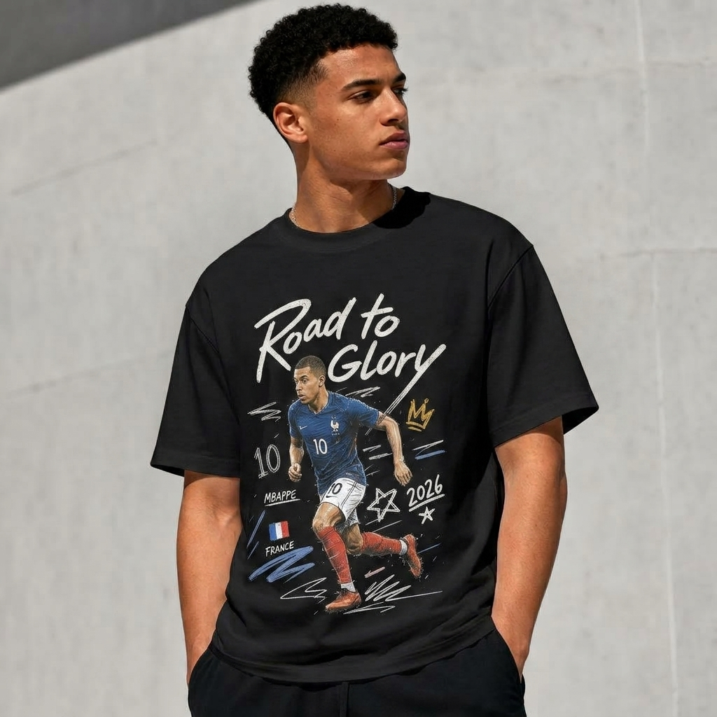 Kylian Mbappé Unisex T-Shirt – Limited-Time Offer – Hot Seller
