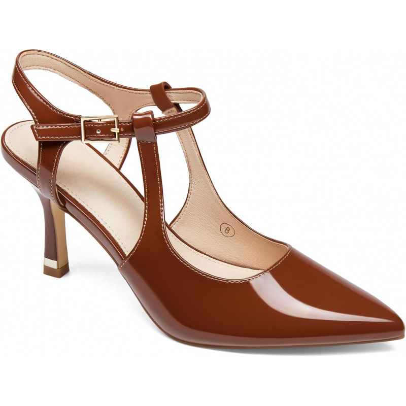 Women's High Heels Pointed Toe Ankle Strap