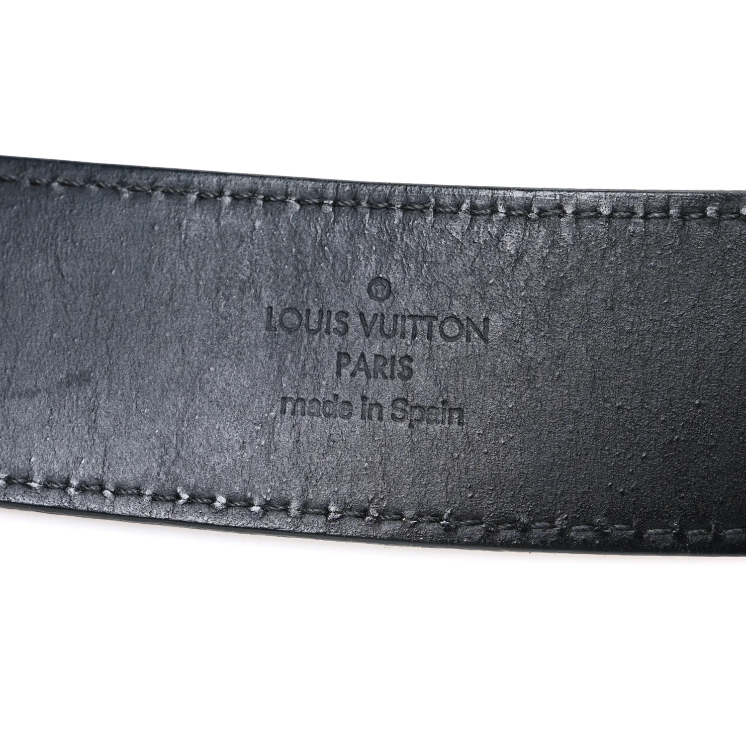 Taiga 35mm LV Initiales Belt 85 34 Ardoise