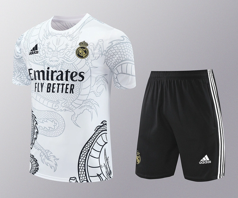 2024-25 Real Madrid Short Sleeve Training Wear