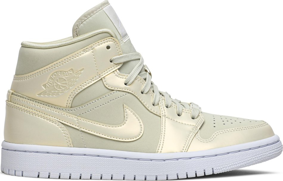 Wmns Air Jordan 1 Mid Lemon Yellow CK6587-200