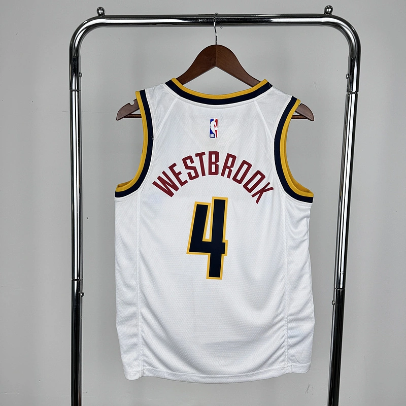 2023 NBA Denver Nuggets 4 WESTBOOK Basketball Jersey