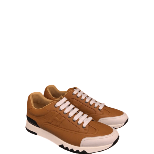 HERMES TRAIL SNEAKER BROWN