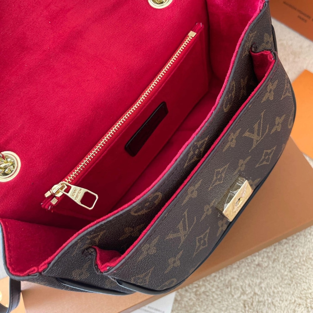 Louis Vuitton Passy Bag Monogram Canvas Brown 23Cm M45592