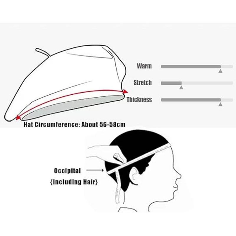 French Style Wool Beret