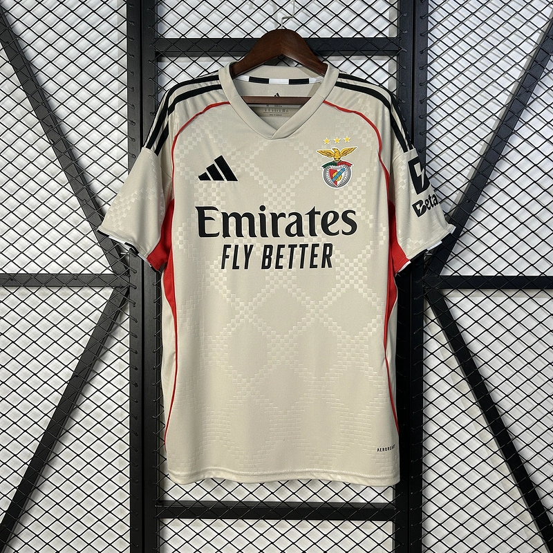 2025-26 Benfica Away Football jersey