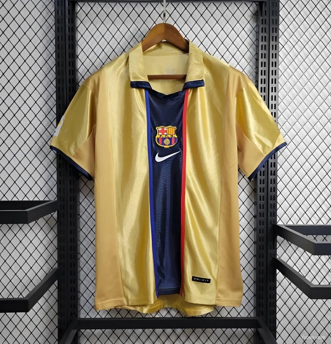 Retro 2001-02 FC Barcelona Away Jersey Football jersey retro