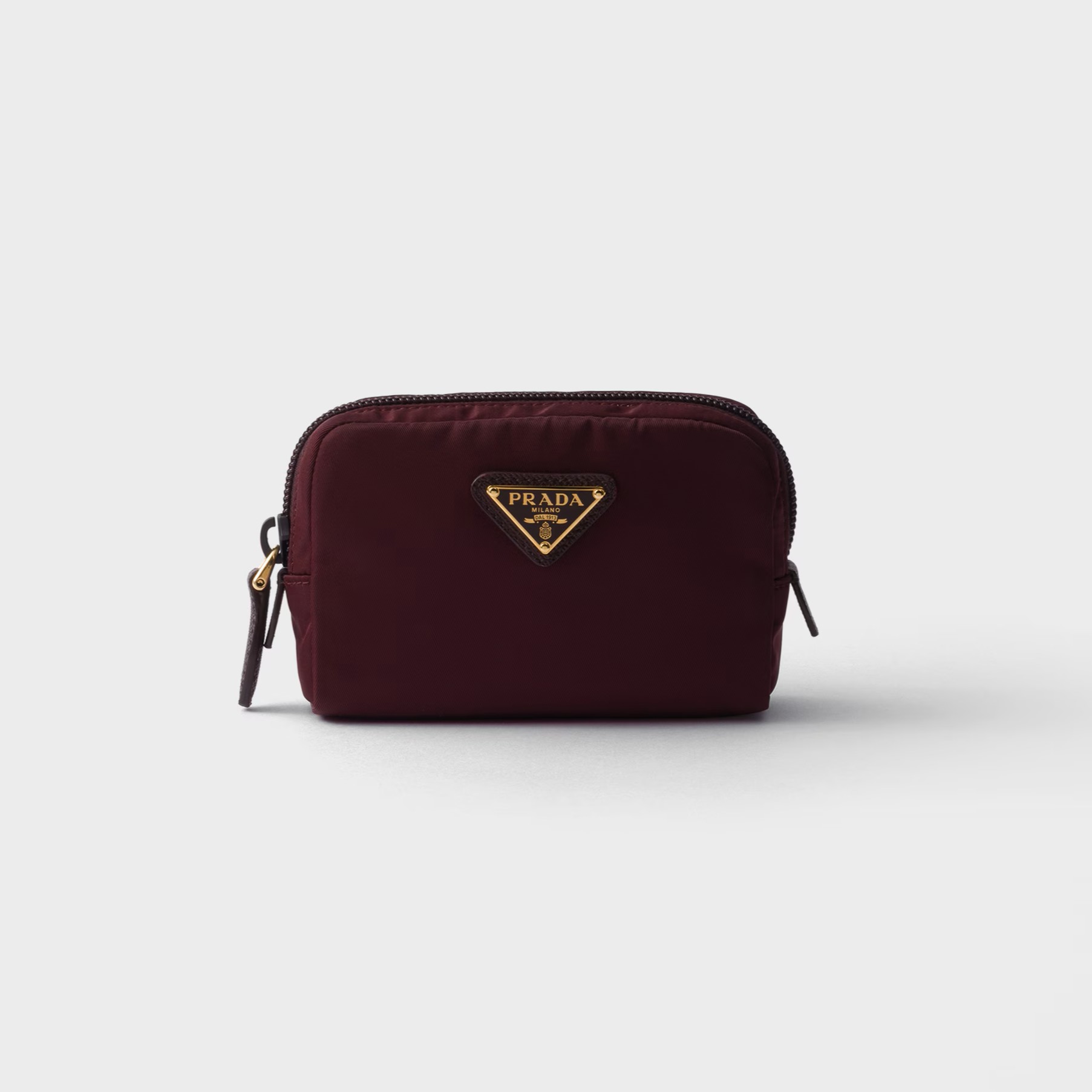 Prada 1ND339_R067_F0GCM Micro Re-Nylon pouch Burgundy