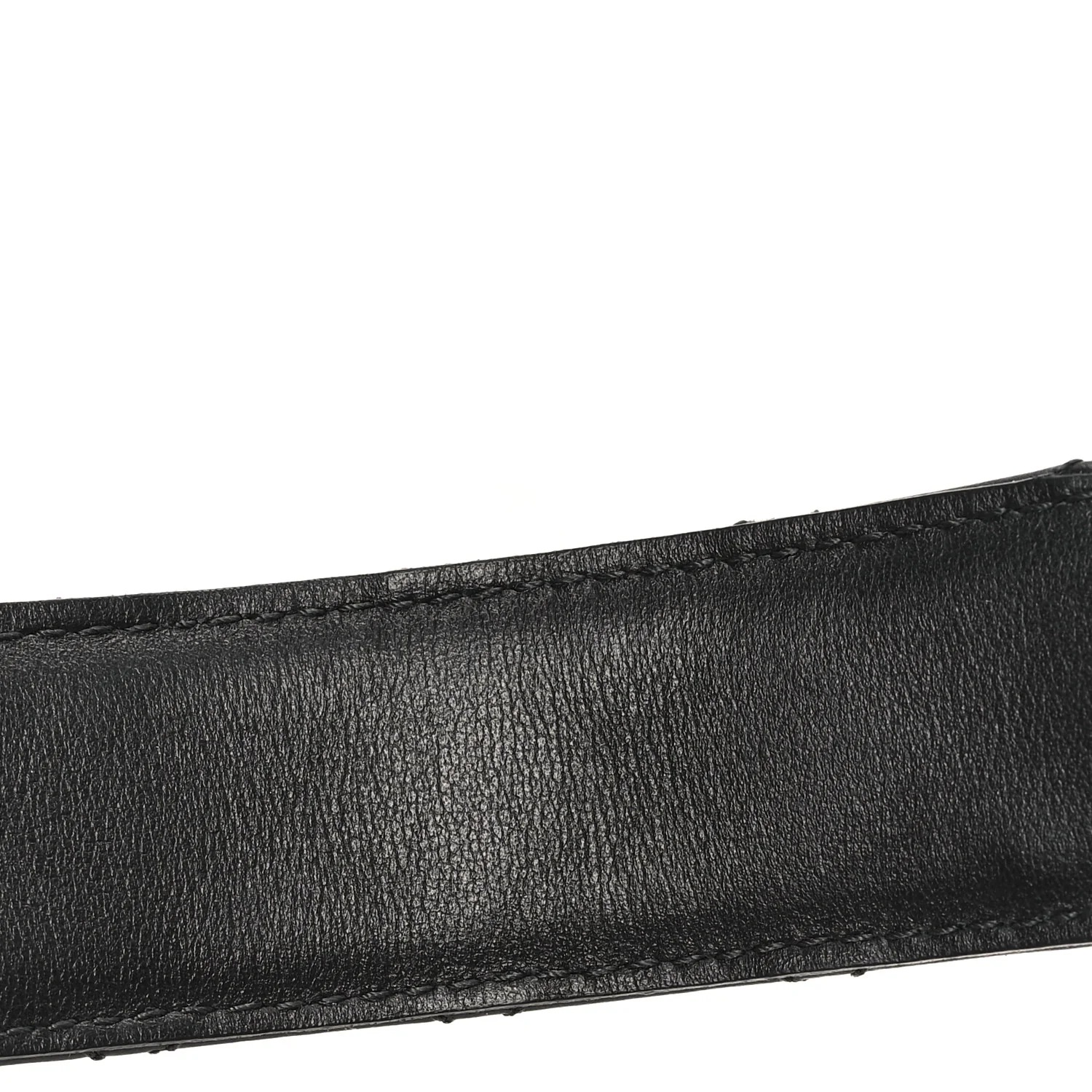Calfskin Quilted CC Chain Belt 70 28 Black