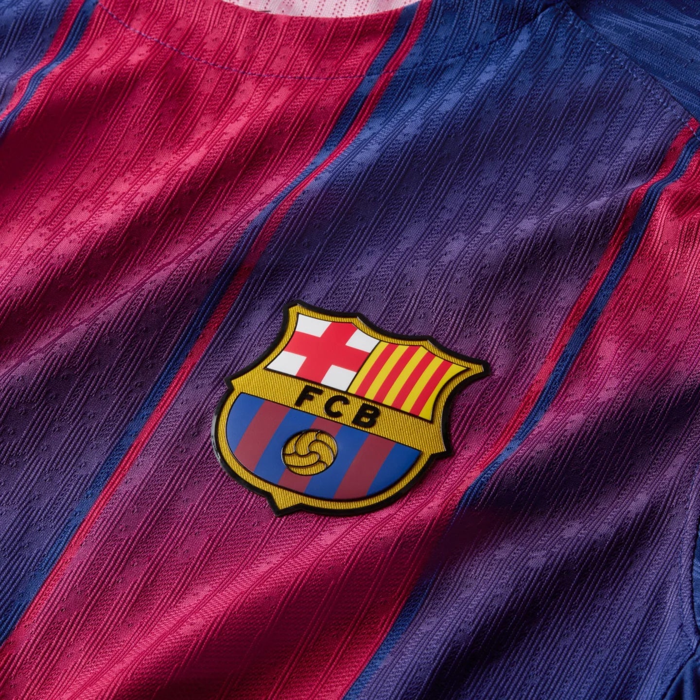 Nike Barcelona Authentic Pedri Home Jersey w/ La Liga Champion Patches 25/26 (Deep Royal Blue/Midwest Gold)