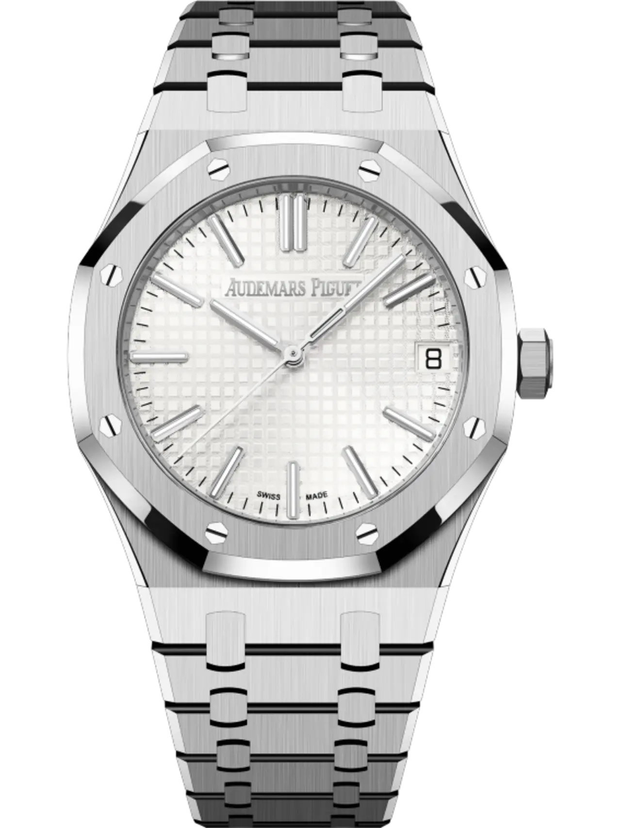 Audemars Piguet ROYAL OAK Silver-Toned Dial 41mm