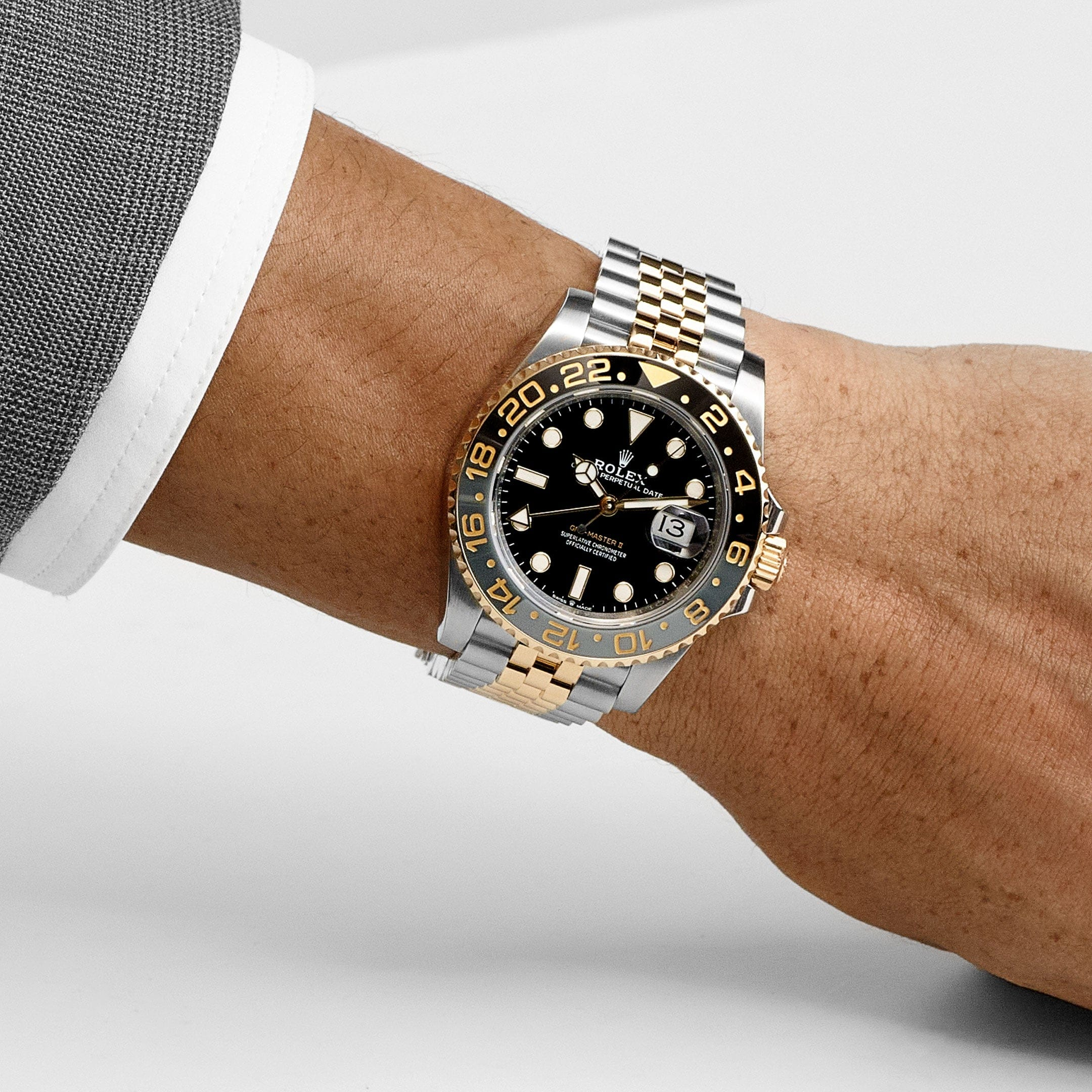 Rolex GMT-Master II 40 mm Black Dial “Zombie” 126713GRNR