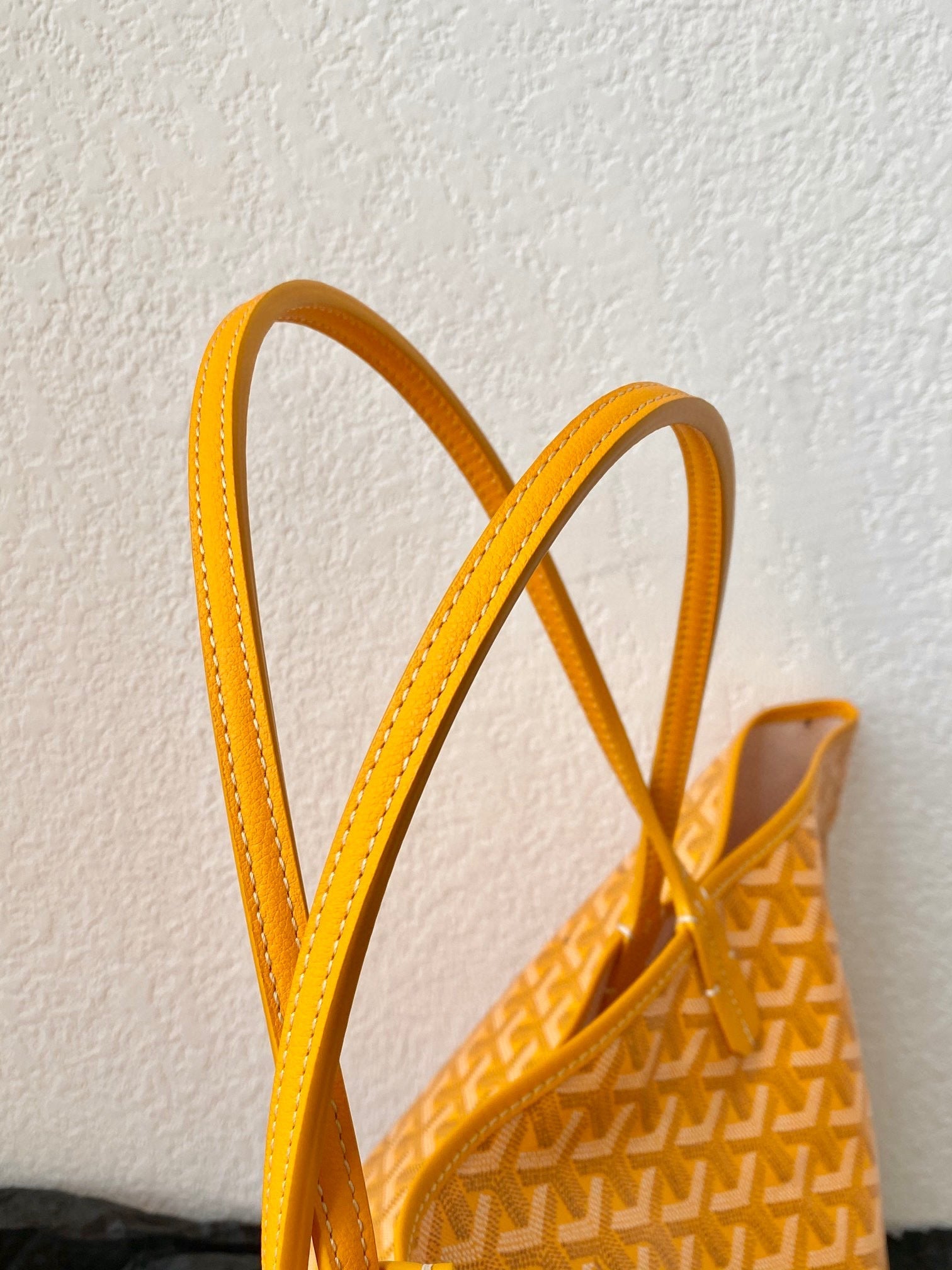 Goyard Saint Louis Gm 40Cm Yellow Canvas