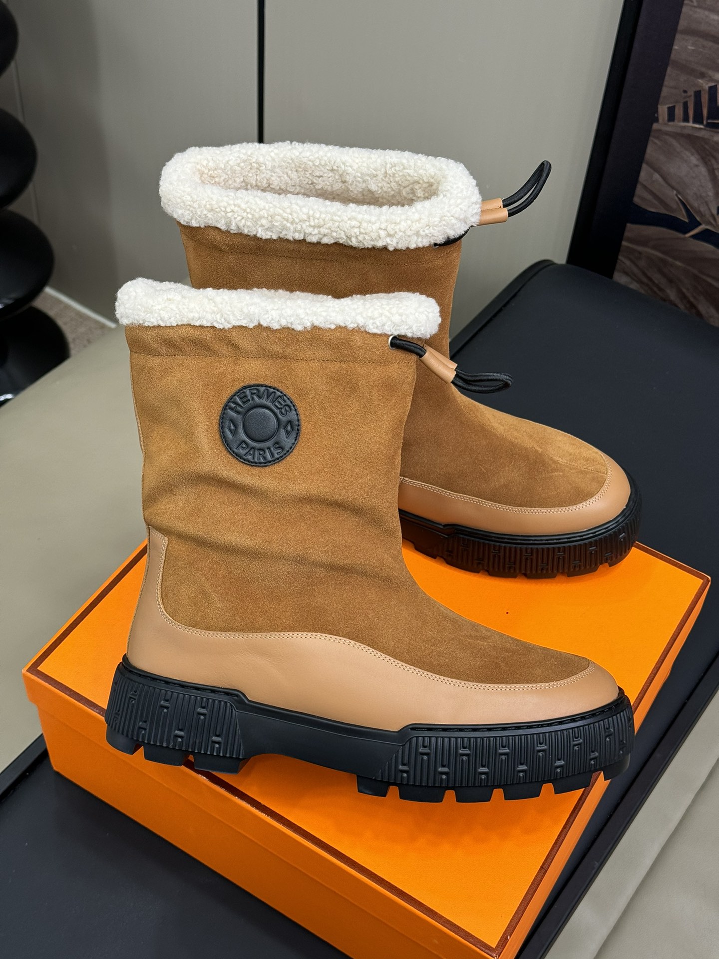 H home 24 autumn and winter snow boots