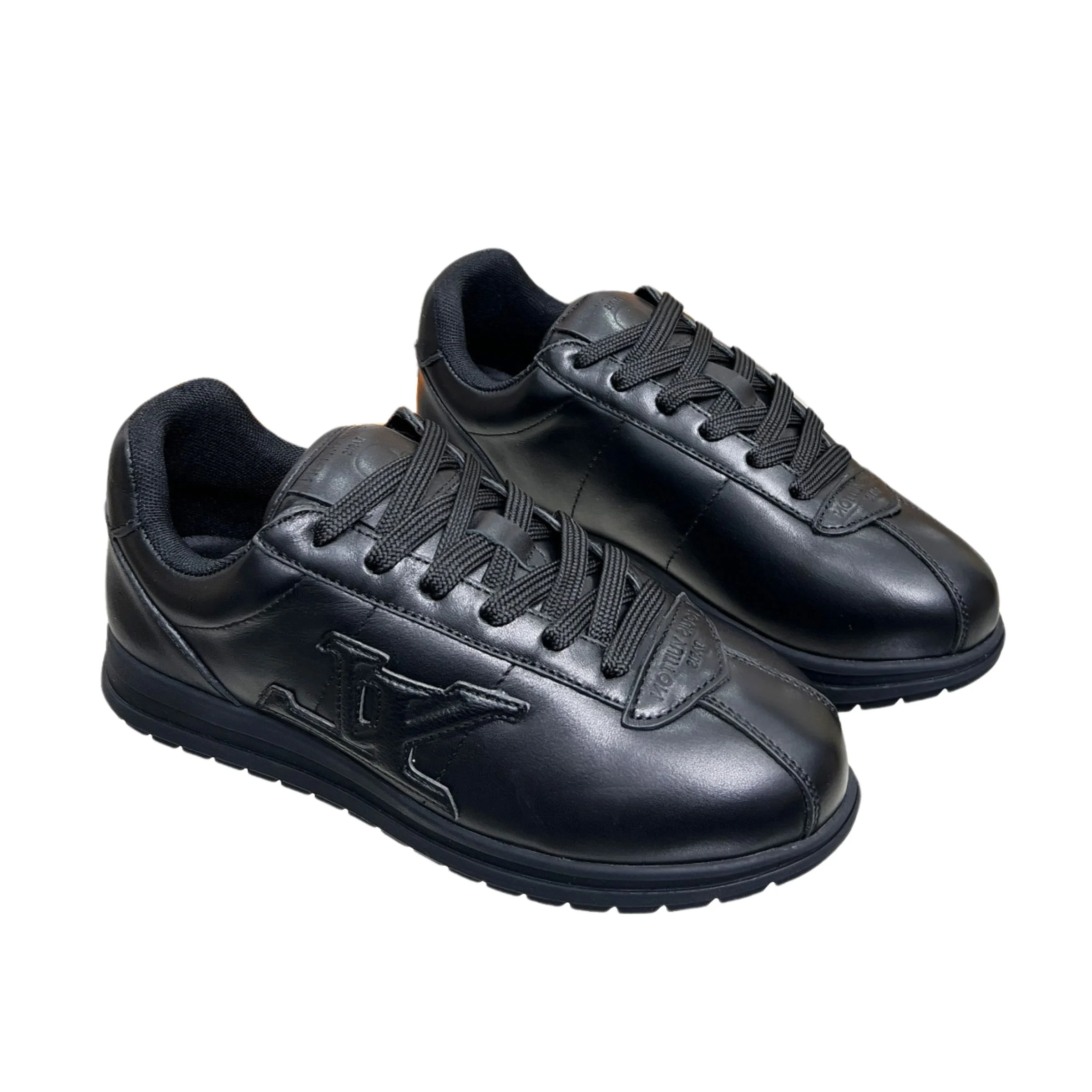 Louis Vuitton LV Trainer Triple Black Sneakers – Women’s Shoes
