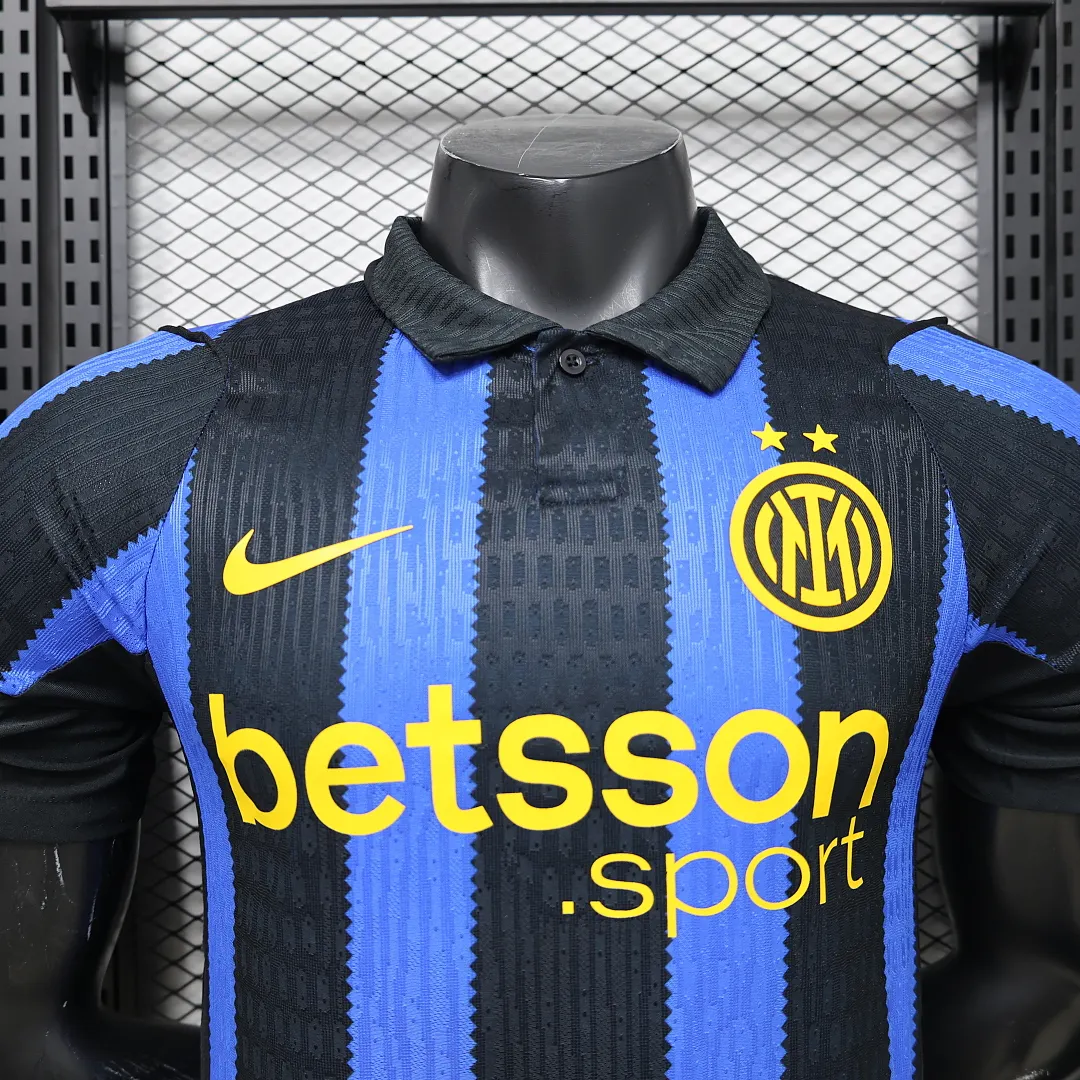 2026/27 Serie A Inter Milan Team Home Football Jersey Player Version - JerseyFun