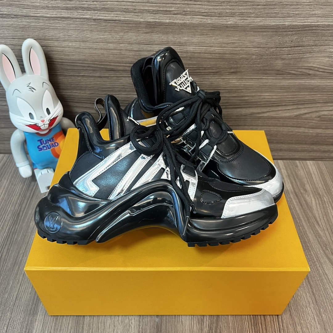 Louis Vuitton Archlight Sneaker Black And Silver