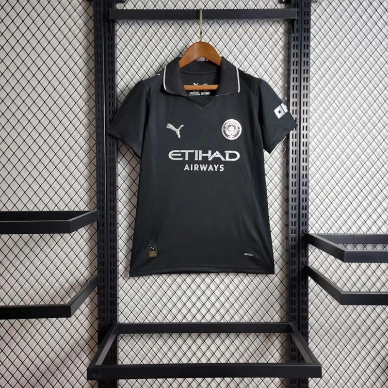 Women 2025-26 Manchester City Third Away Football jersey