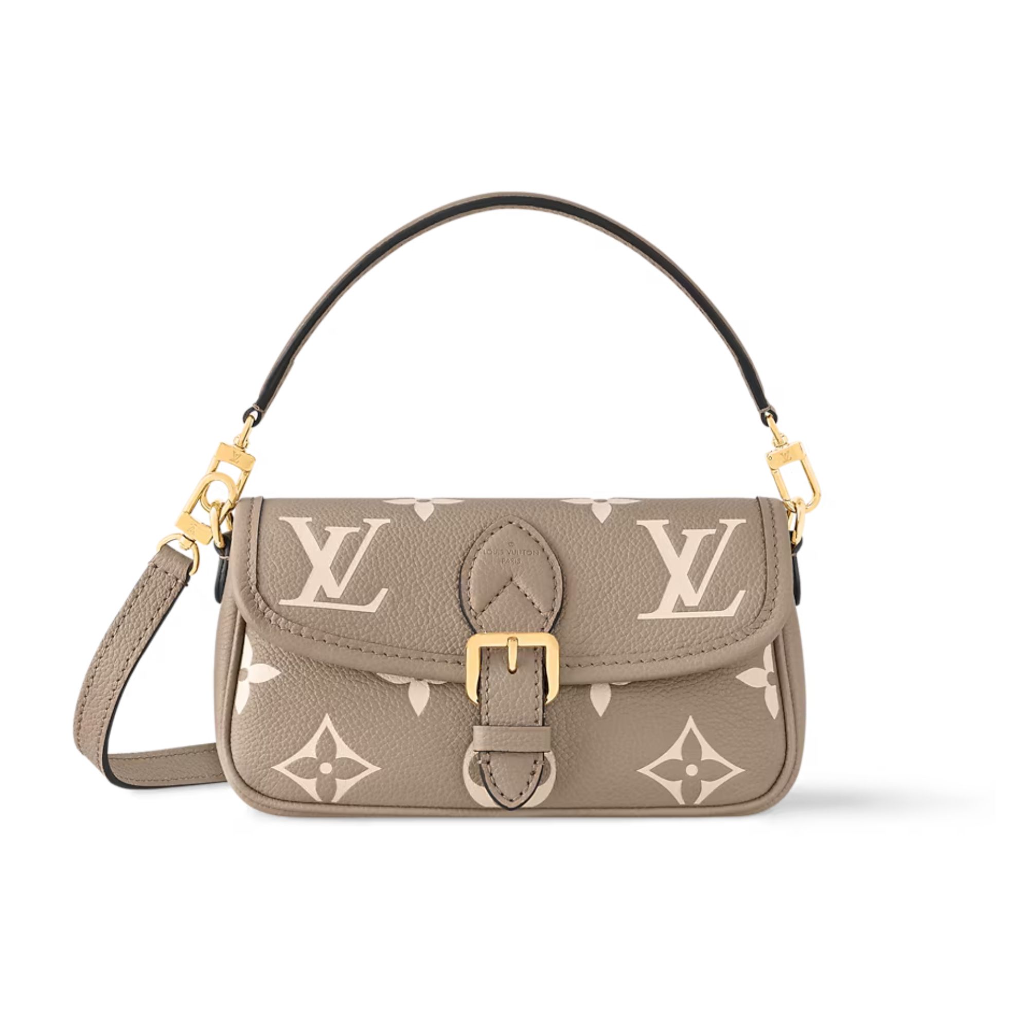 Louis Vuitton Nano Diane – Bicolor Monogram Empreinte Leather M83300 19cm/ 7.5in