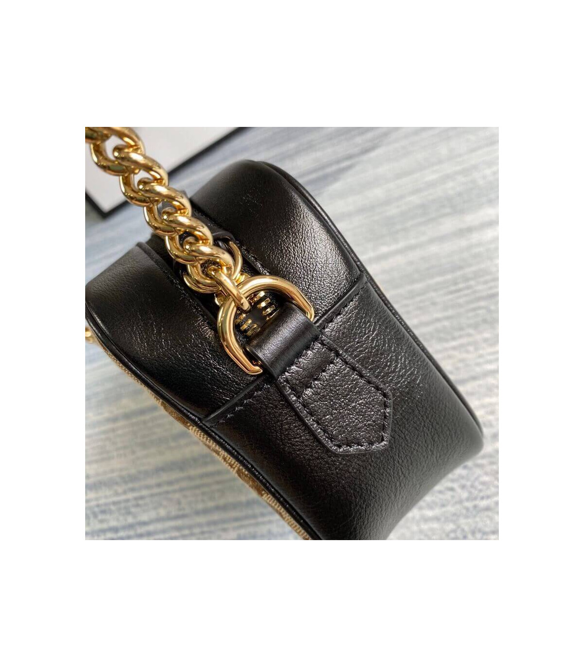 Gucci GG Canvas Matelasse Mini Bag Black