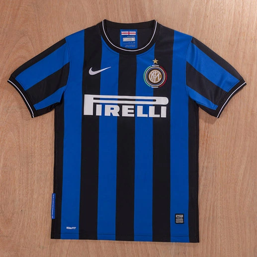 Retro 2009-10 Inter Milan Home football jersey Retro