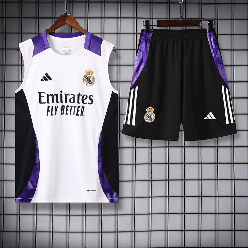2024-25 Real Madrid Sleeveless Vest Training Wear