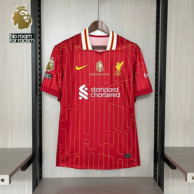 2024-25 CHAMPIONS Liverpool Home Football jersey