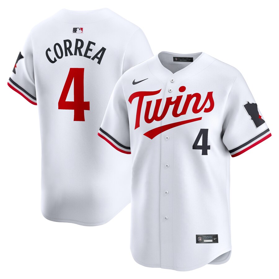 Carlos Correa Minnesota Twins Home Limited Player Jersey White
