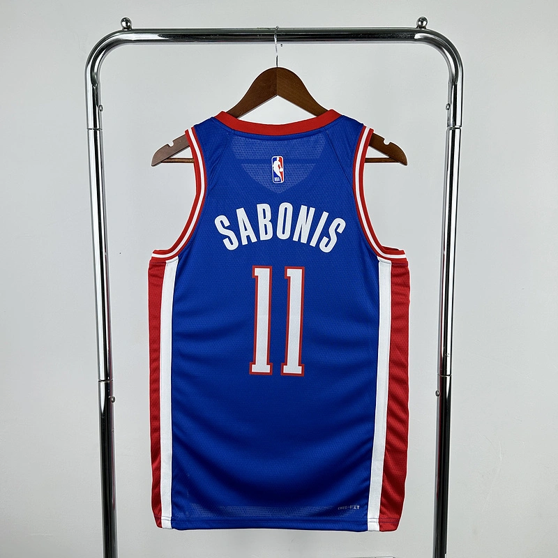 2025 NBA Sacramento Kings 11 SABONIS Basketball Jersey