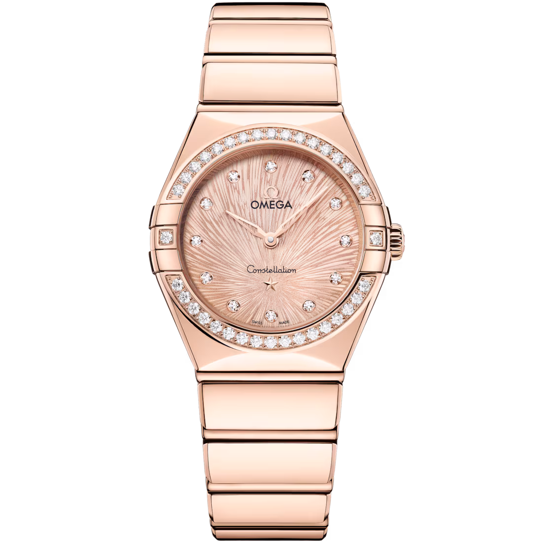 Omega Constellation Ladies' Selection 28mm Sedna™ gold on Sedna™ gold 131.55.28.60.60.001