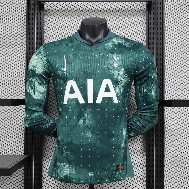 Player 2024-25 Tottenham Third  Away long sleeve Football jersey
