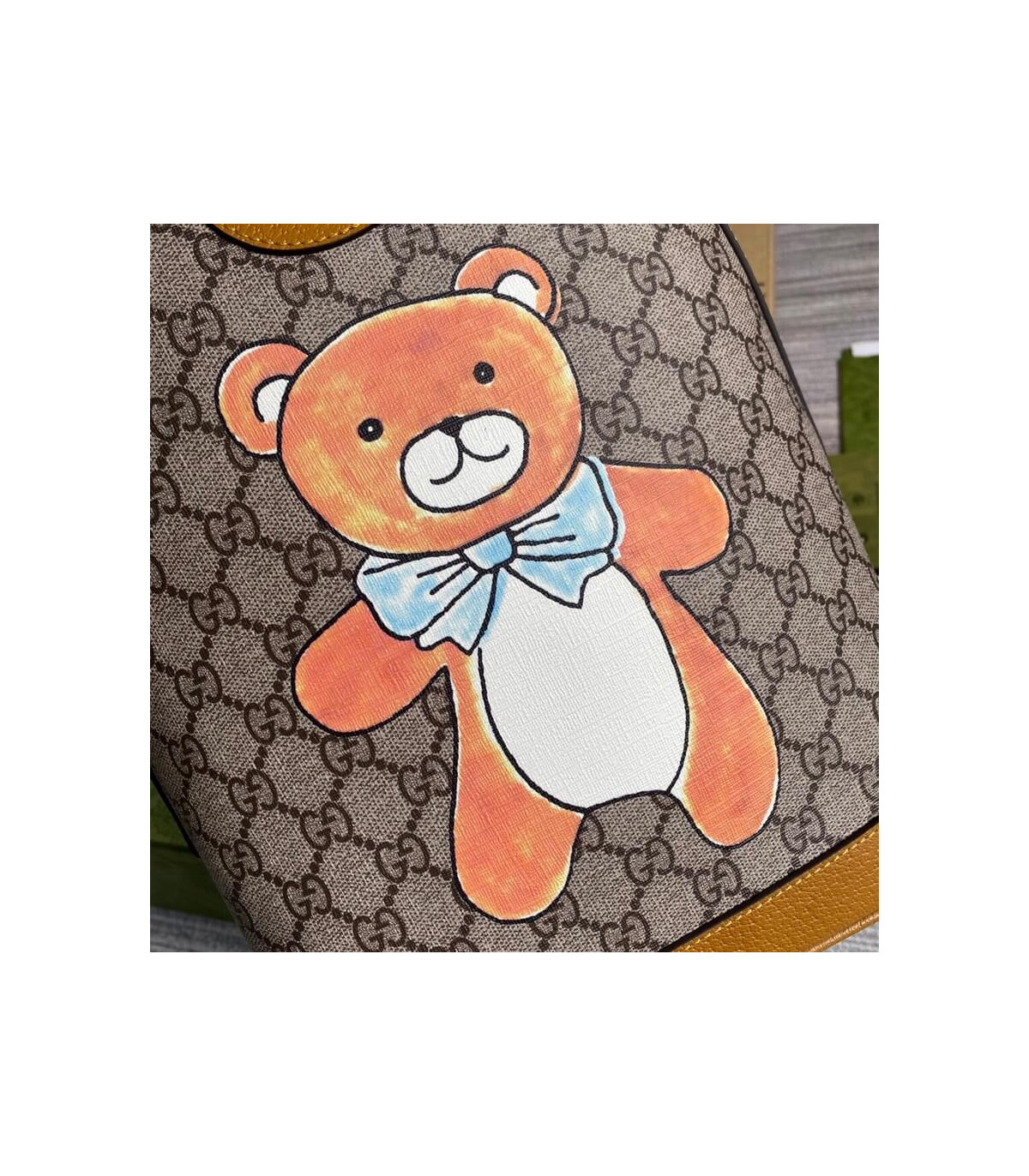 KAI x Gucci Teddy Bear Print Backpack