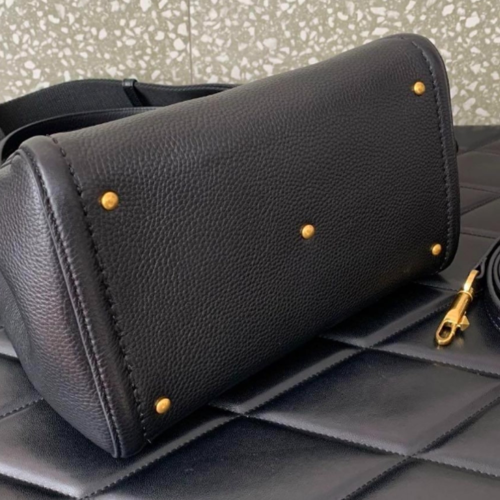 Valentino Garavani Alltime Handbag In Black 26Cm 5W2B0Q18Imz 0No