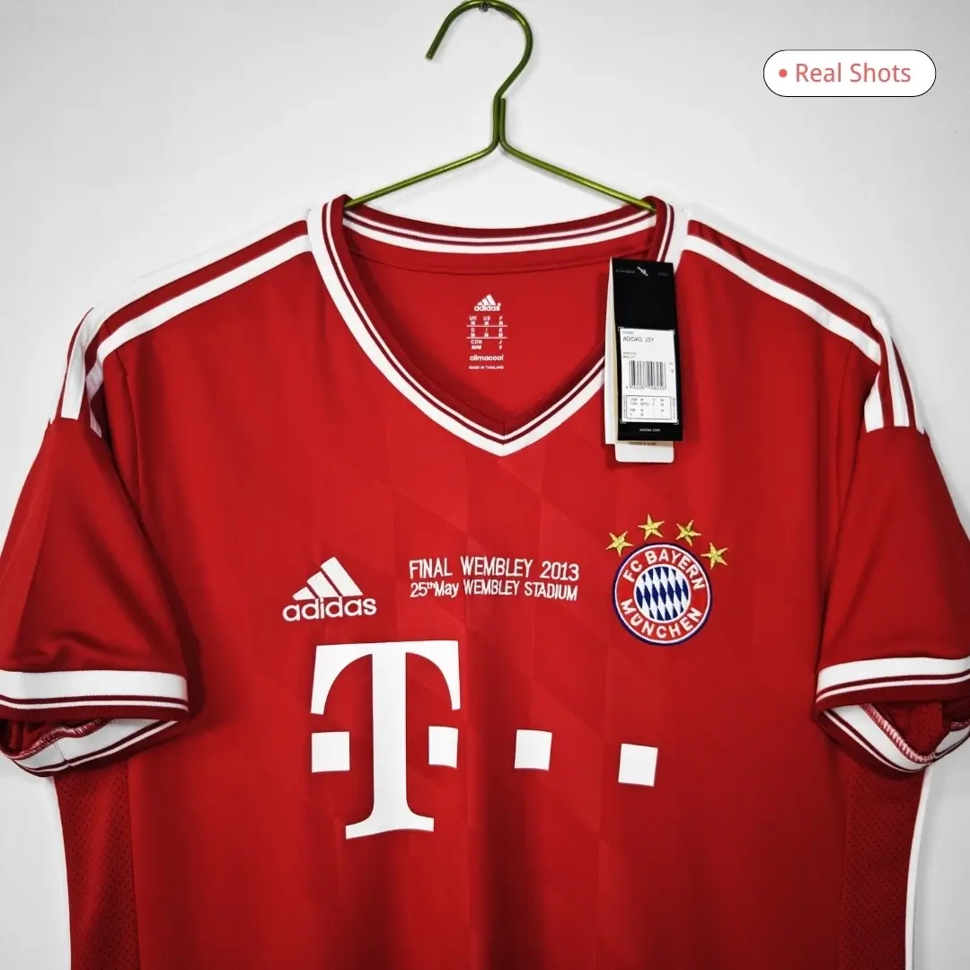 Bayern Munich 2013/14 Home Retro Football Jersey