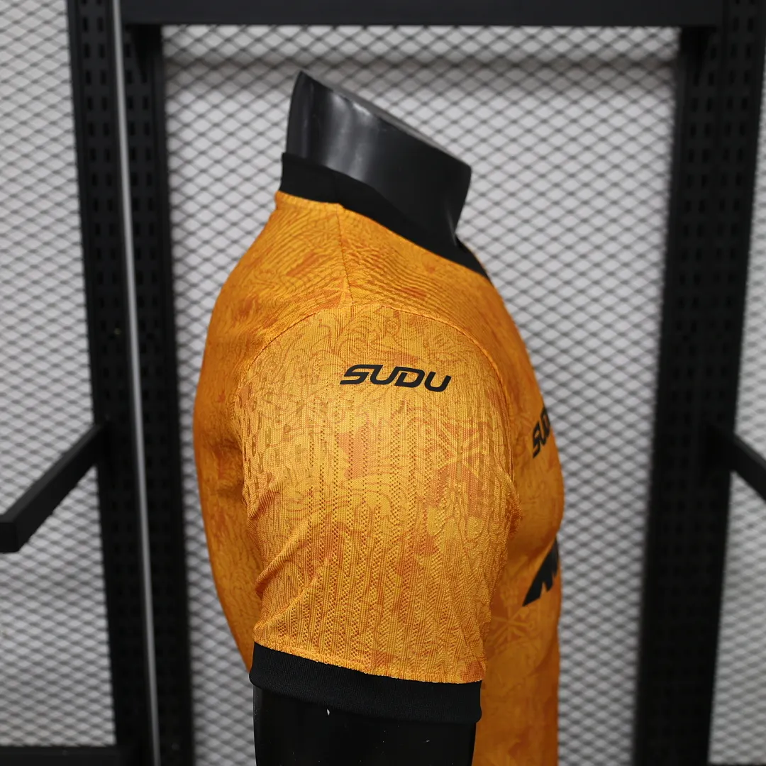 2026/27 Premier League Wolves Team Home Football Jersey Player Version - JerseyFun