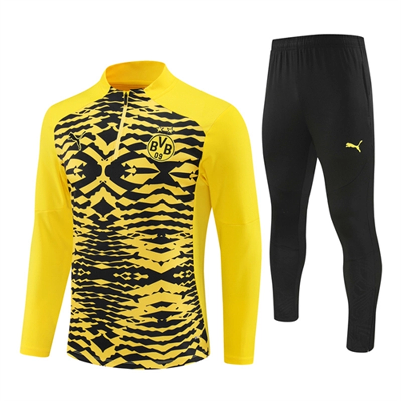 2024-25 Dortmund Yellow Long Sleeve Training Suit