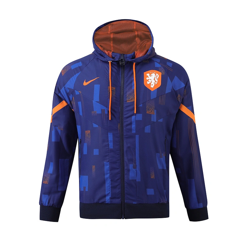 Player Windbreaker Netherlands Purple Tulip Windbreaker Jacket