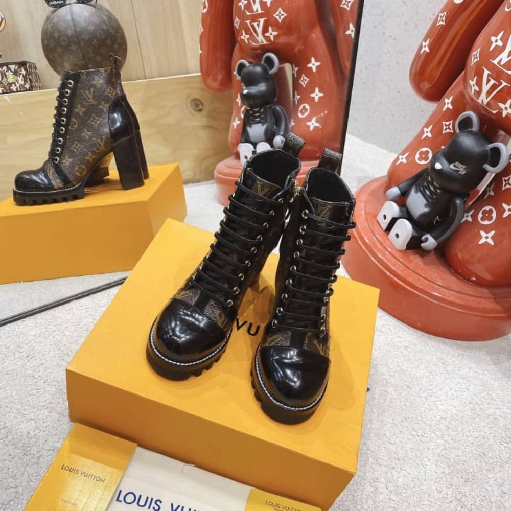 Louis Vuitton Star Trail Ankle Boot Brown 1A2Y7P