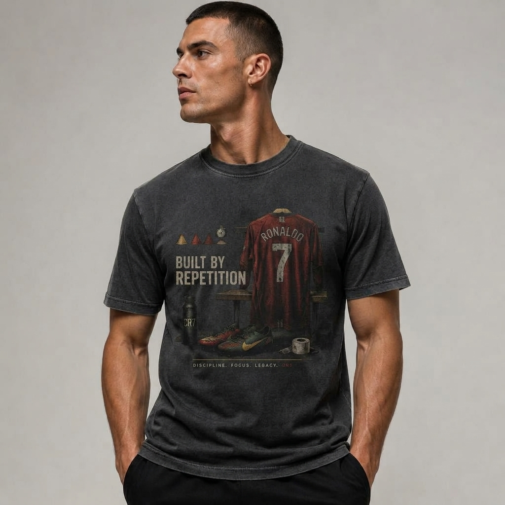 Cristiano Ronaldo Pure Cotton Unisex T-Shirt – Limited-Time Offer