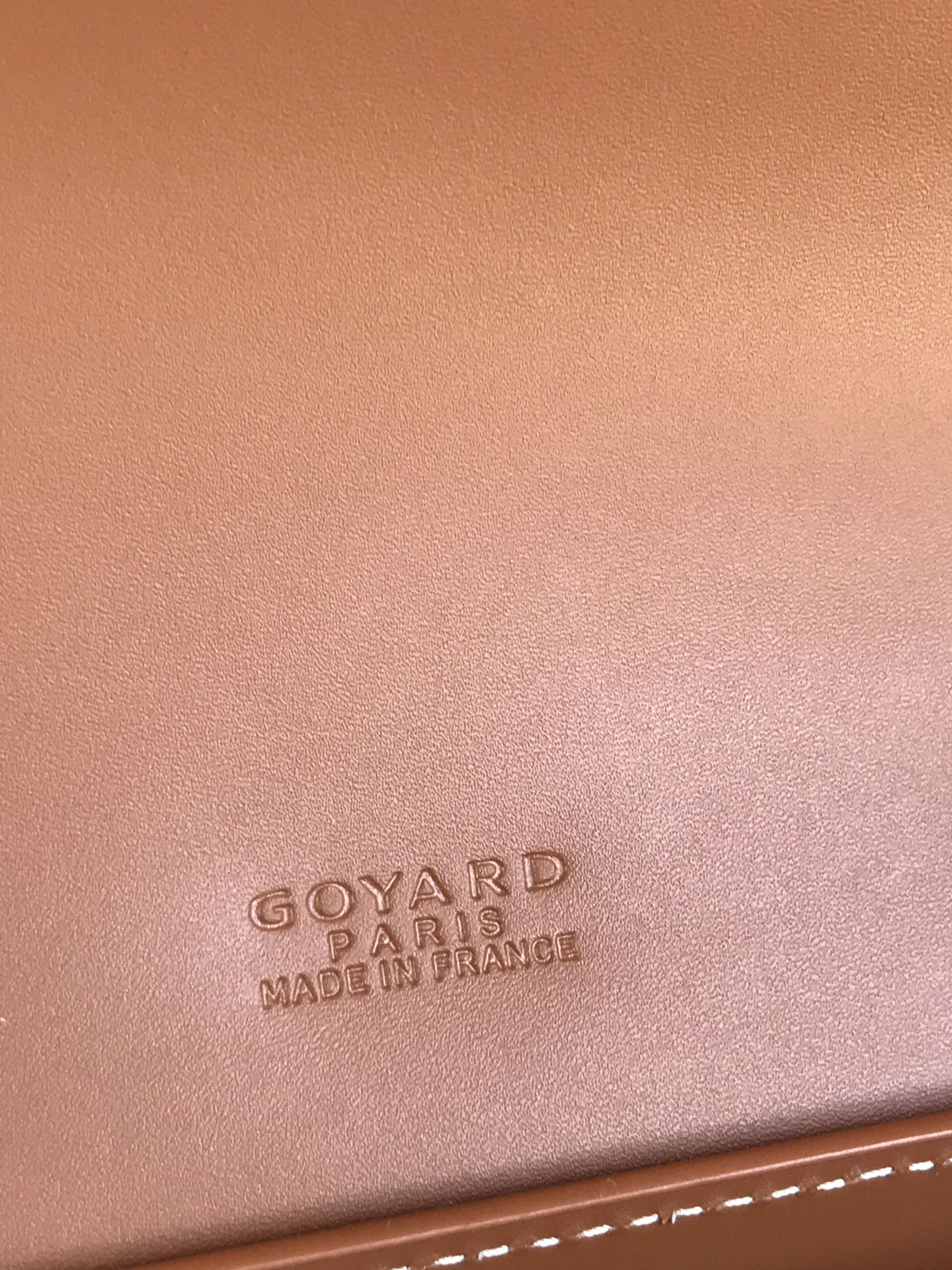 Goyard Duchesse Marie-Caroline Bag 25 Cm Black Goyardine Canvas And Tan Smooth Calfskin