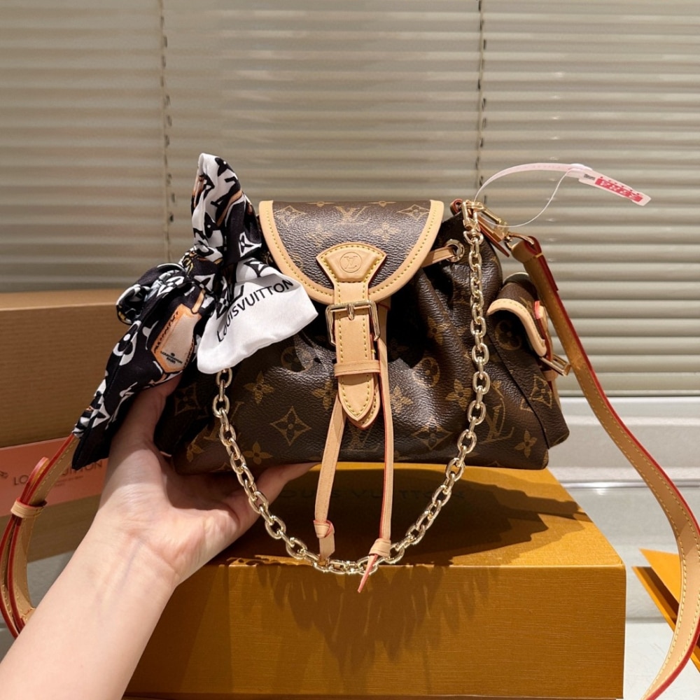 Louis Vuitton Odyssey Bag Monogram Brown 27Cm M25085