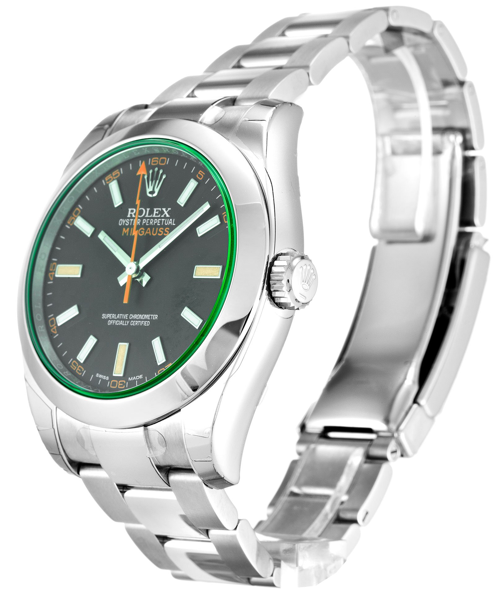 Rolex Milgauss 40mm Black Dial 116400GV
