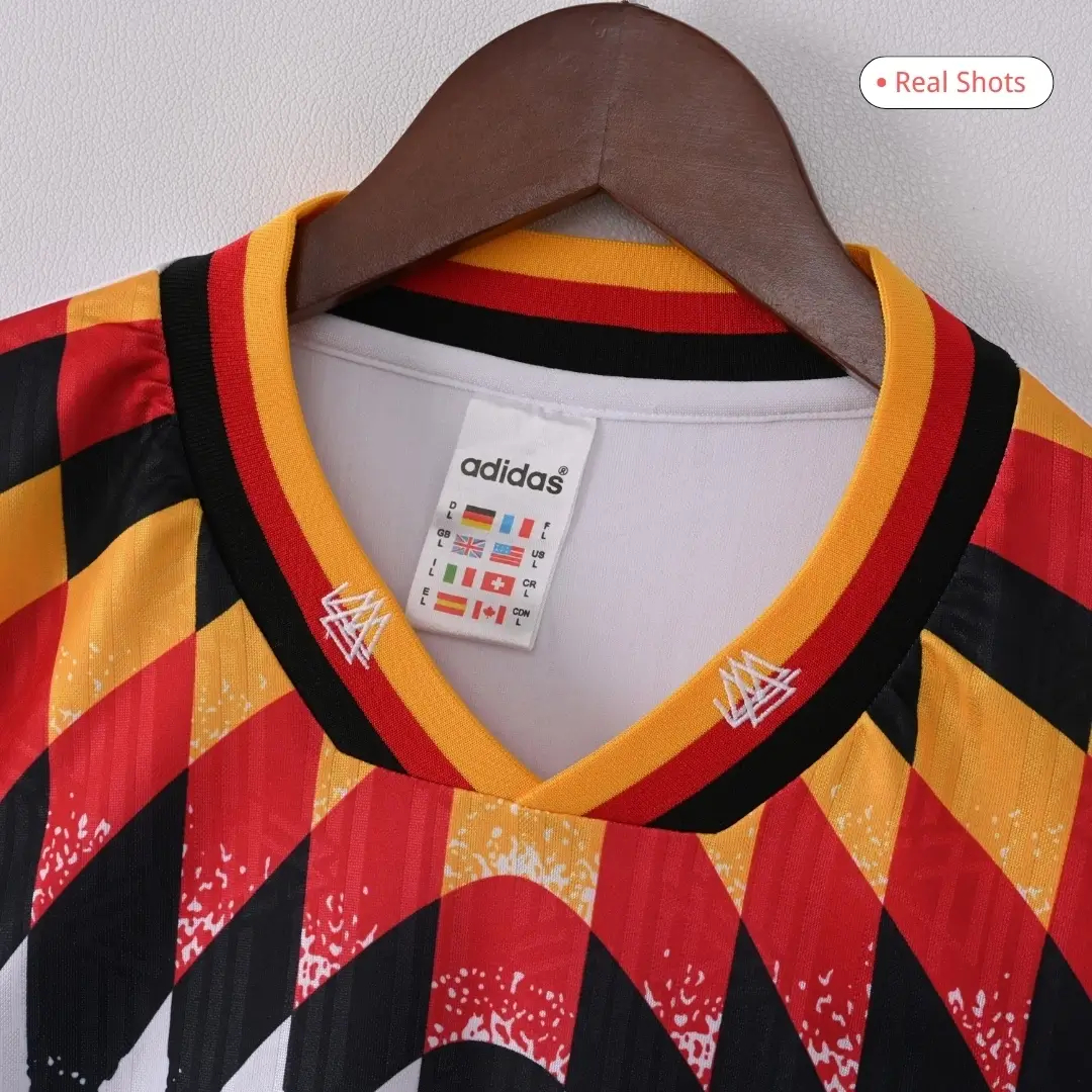 KLINSMANN #18 Germany 1994 Home Retro Football Jersey