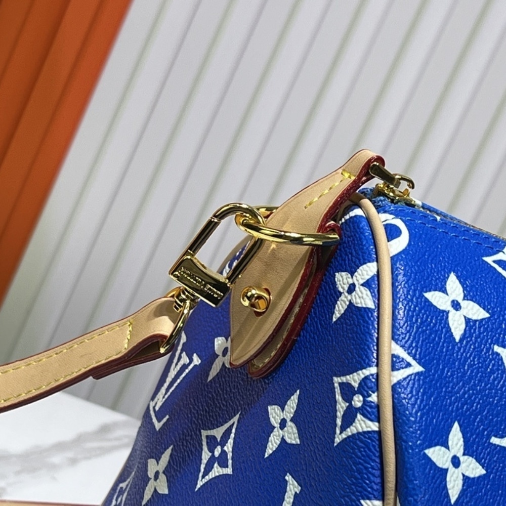 Louis Vuitton Speedy P9 Bandoulière 30 Blue 30Cm M24424