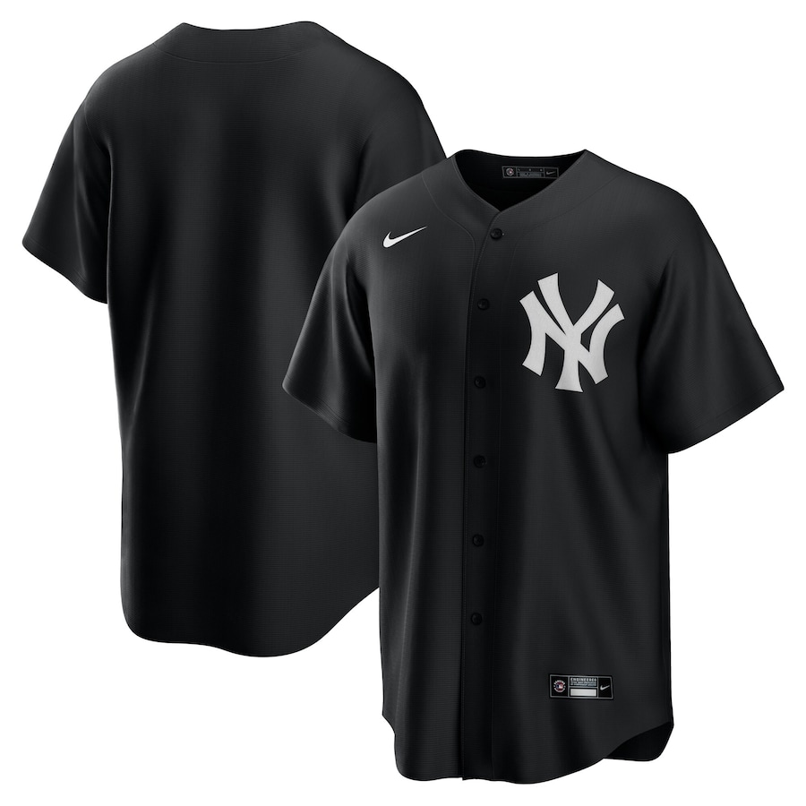 New York Yankees Official Jersey Black/White