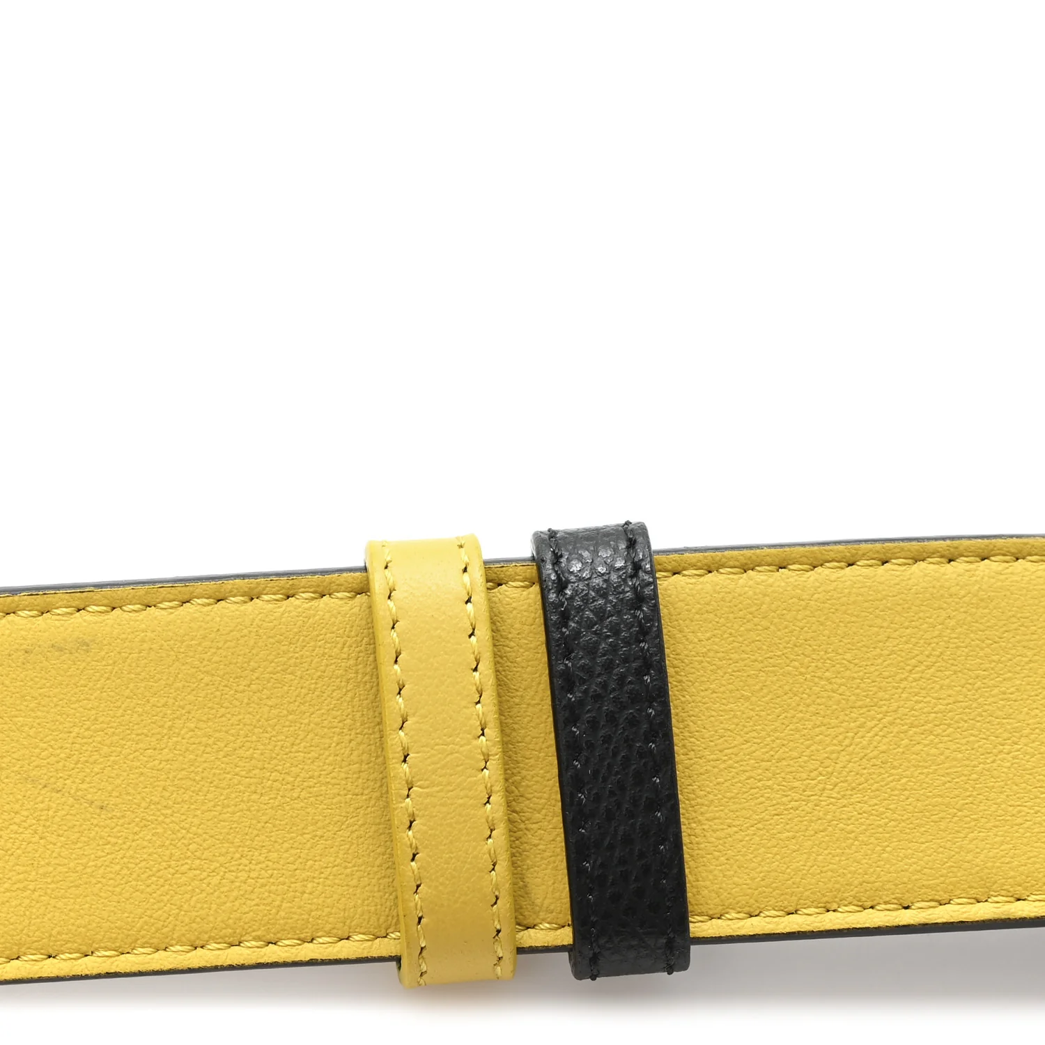 Vitello King FF 95 38 Belt Yellow Black