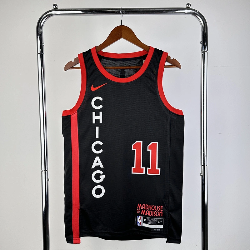 2024 NBA Chicago Bulls 11 DEROZAN Basketball Jersey