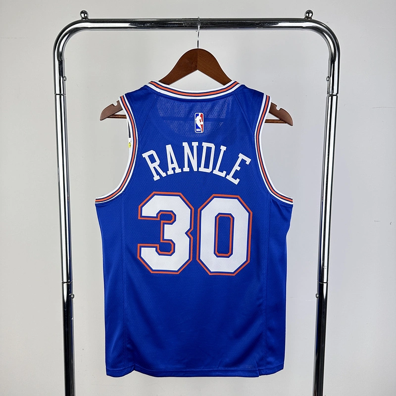 2021 New York Knicks 30 RANDLE Basketball Jersey