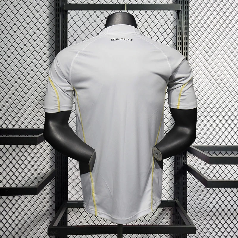 Retro Player 2009-10 Real Madrid Home UEFA KAKA RONALDO Football jersey retro